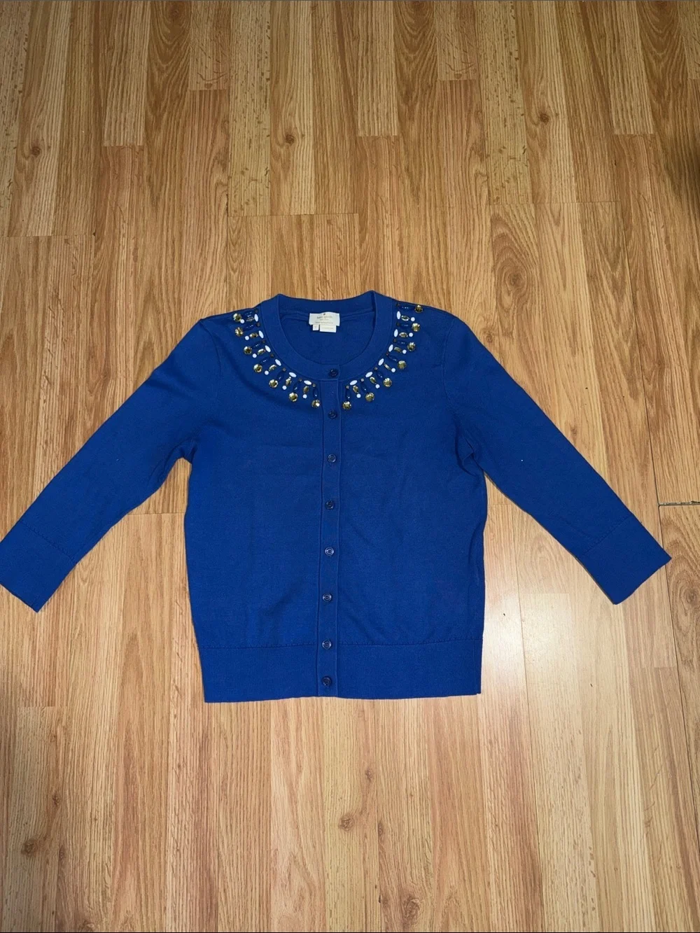 Kate Spade Beaded Cardigan Size Small